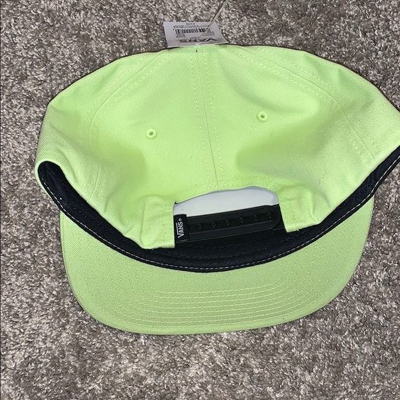 Lime green snap back hat Vans - Picture 2 of 5